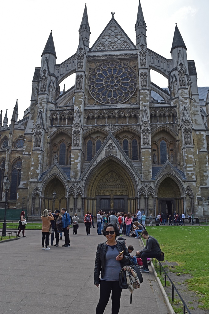 Nella and Westminster Abbey